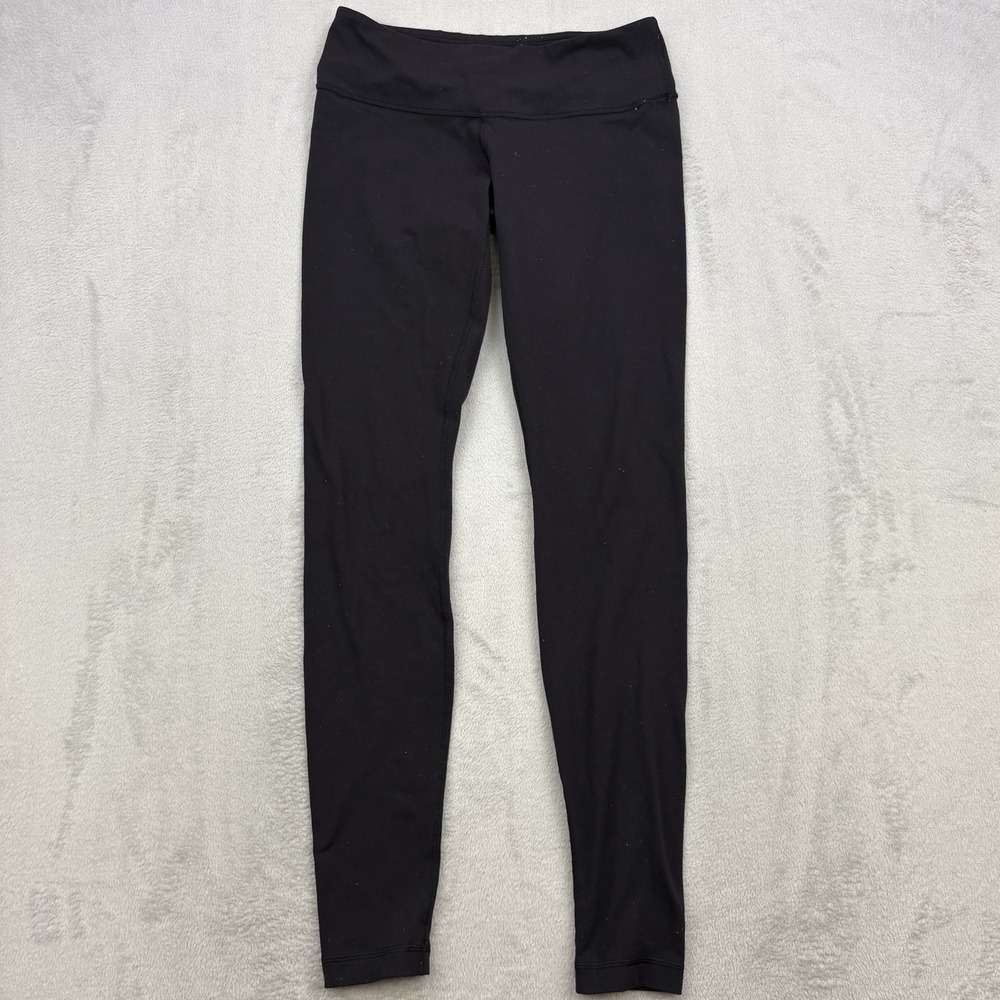 Lululemon Leggings Womens 8 Black Stretch Yoga Workout Athleisure Spandex